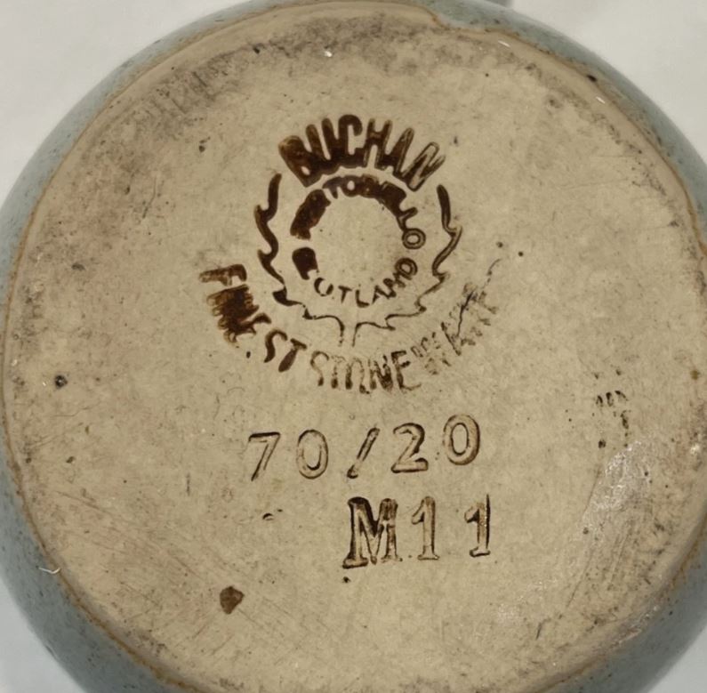 Example Buchan backstamp